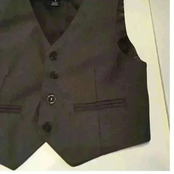 Sahara Club Boy Dress Vest Size 8 Gray - Picture 3 of 8